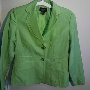 Lime green blazer